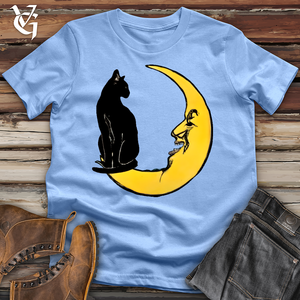 Cat on the Moon Softstyle Tee