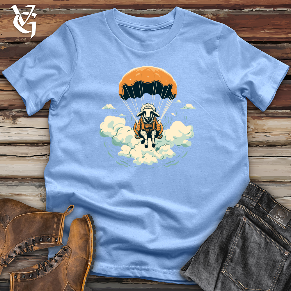 Sheep Skydiving Parachute Rush Softstyle Tee