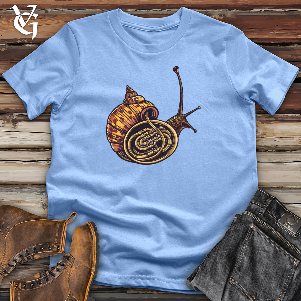 Snail French Horn Softstyle Tee