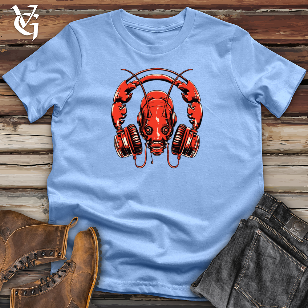 Lobster Ocean Echo Headphone Harmony Softstyle Tee