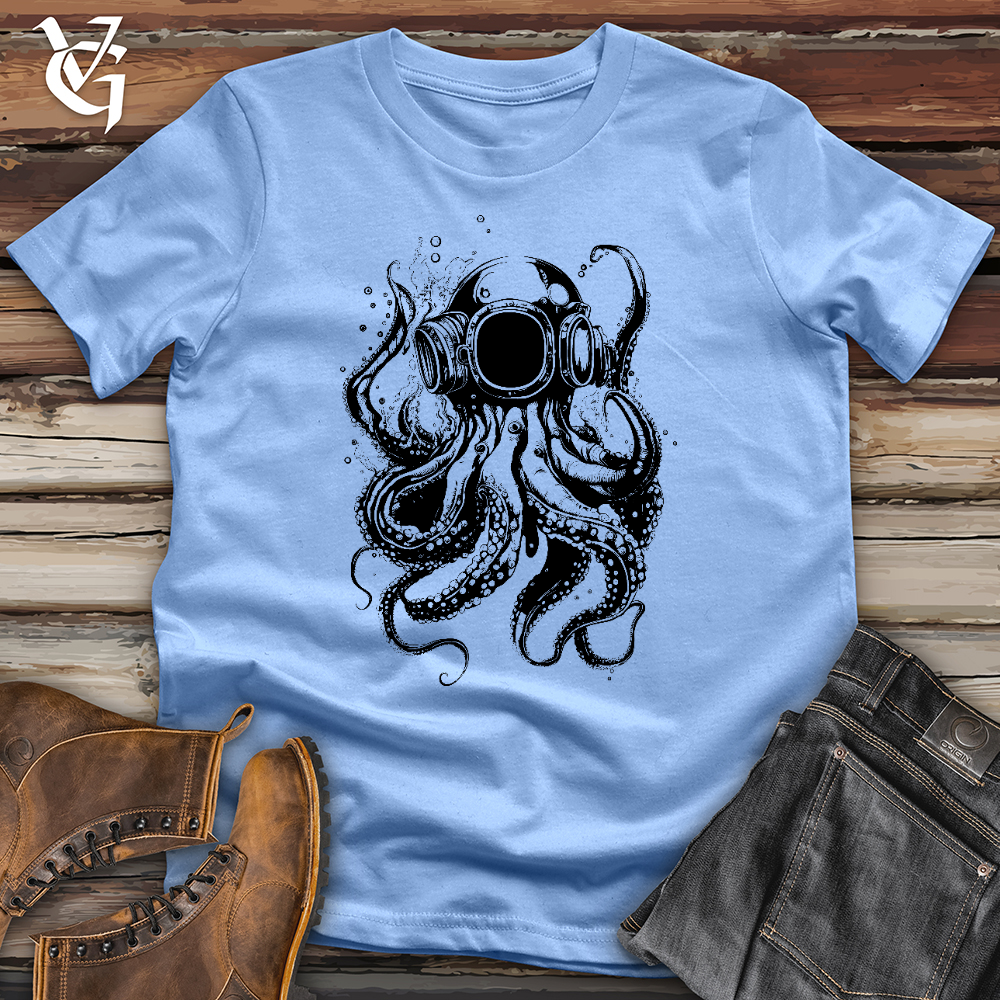 Scuba Octopus Softstyle Tee
