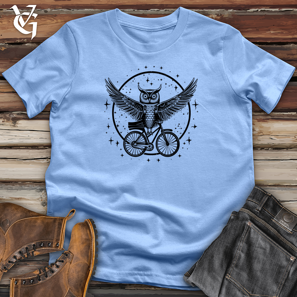 Interstellar Cycling Owl Softstyle Tee
