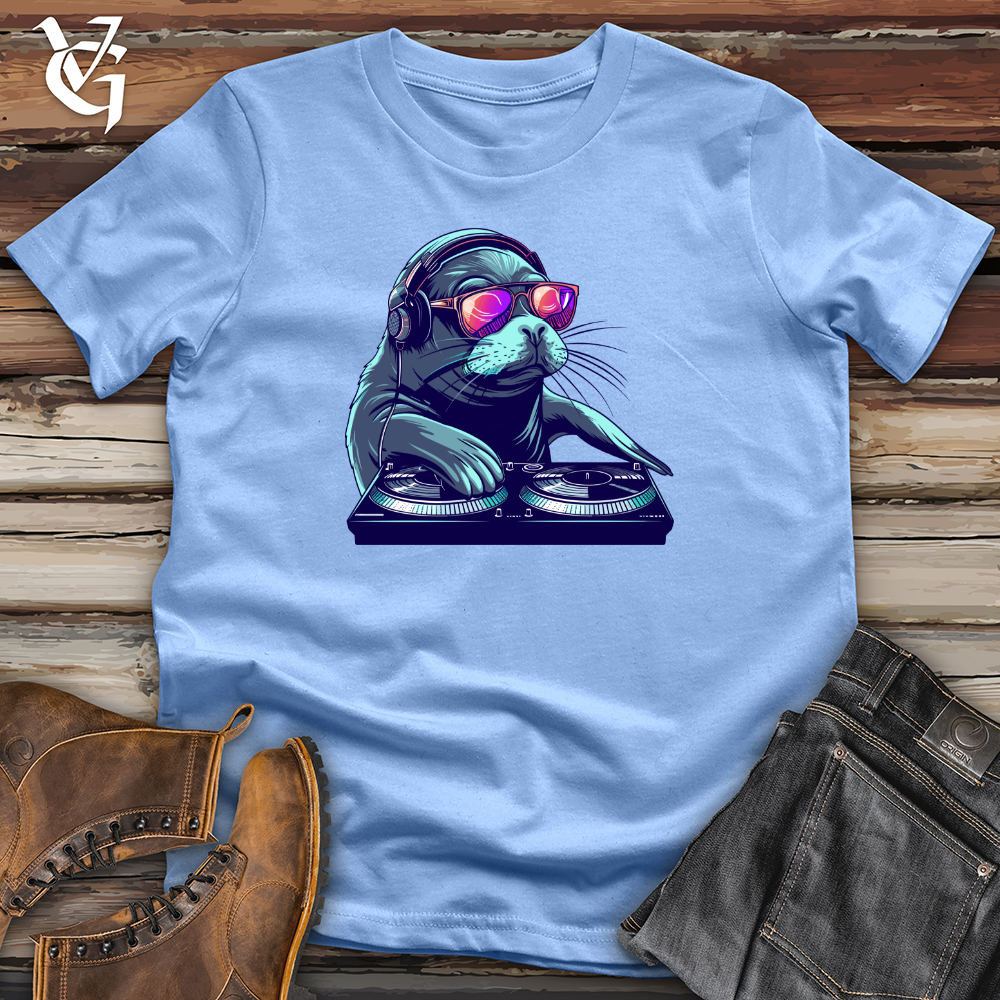 Seal DJ Groove Softstyle Tee