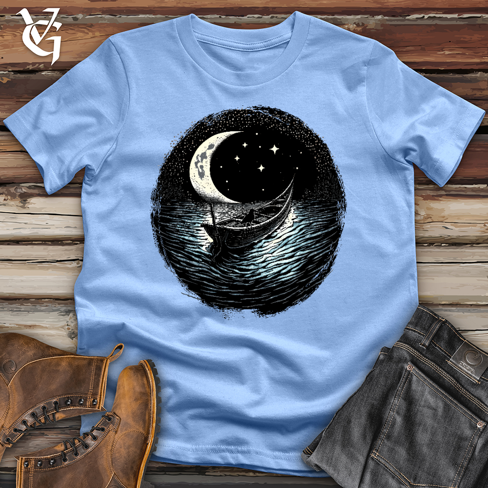 Raven on a Boat Softstyle Tee