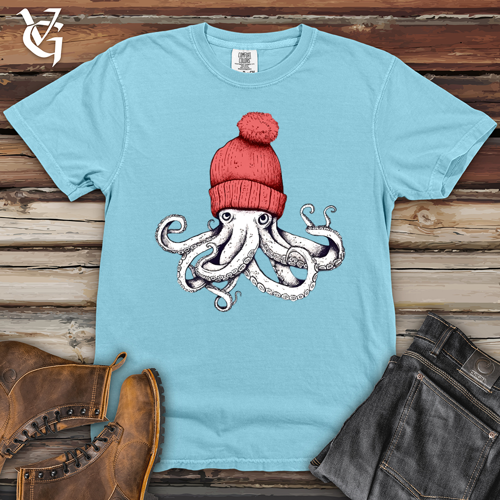 Octopus Chillin Heavy Cotton Comfort Colors Tee