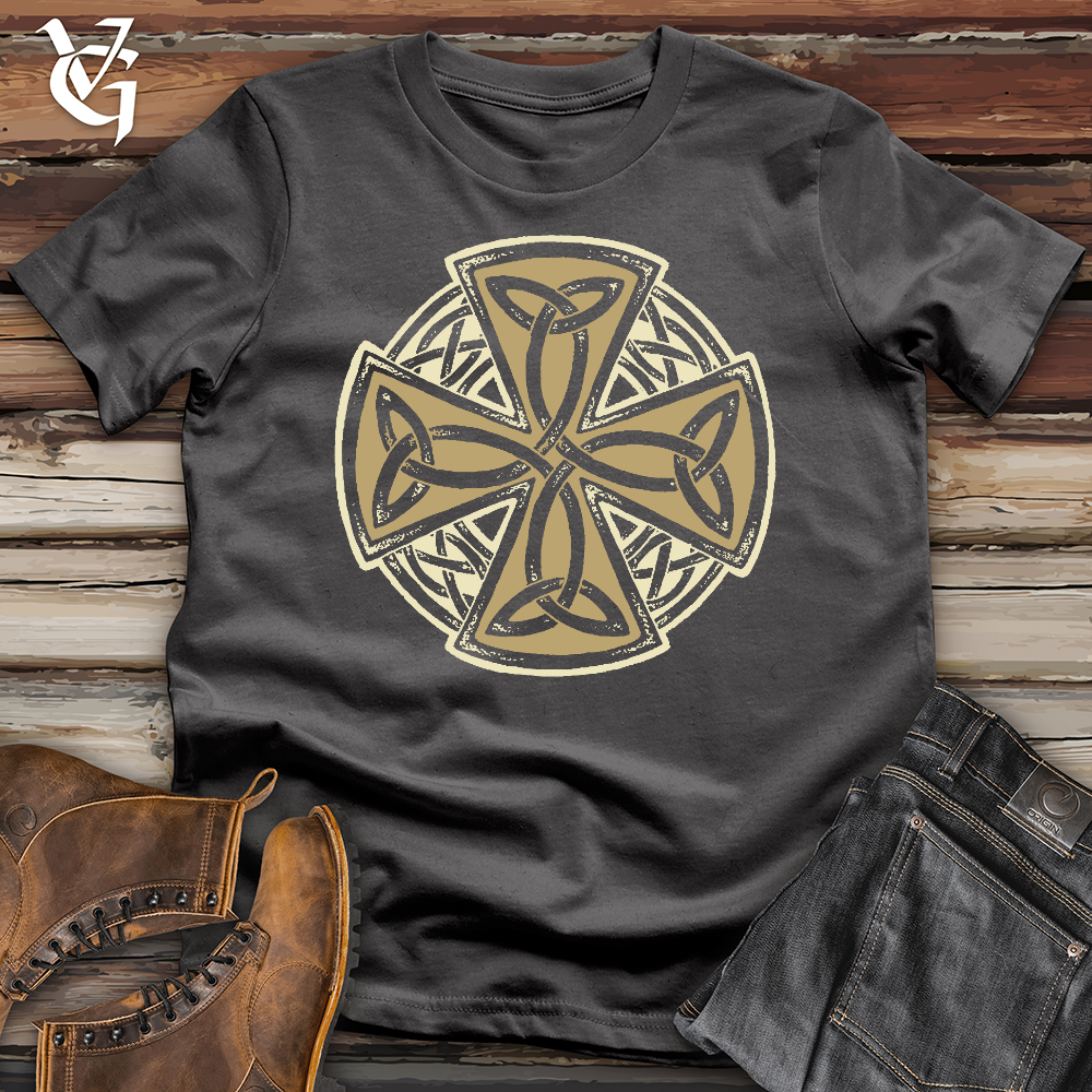 Faded Celtic Cross Softstyle Tee