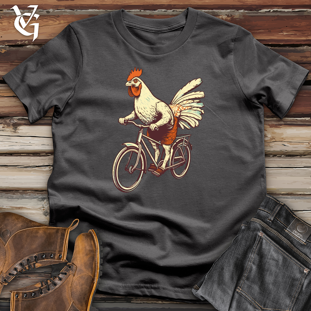 Chicken Cycle Barnyard Joyride Softstyle Tee