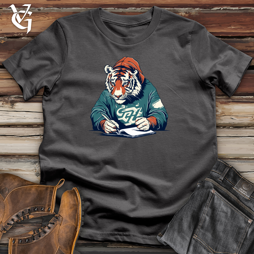 Retro Scribbling Tiger Softstyle Tee