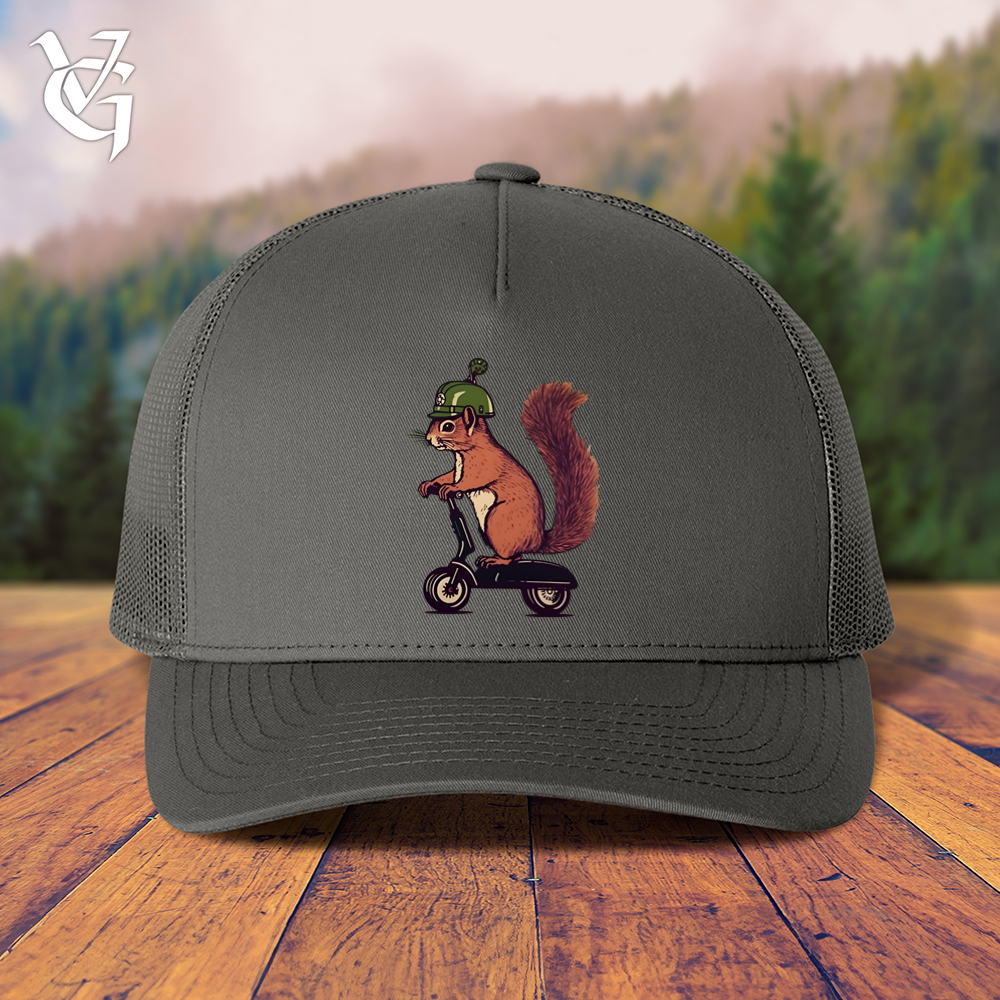 Squirrel Scoot Trucker Cap