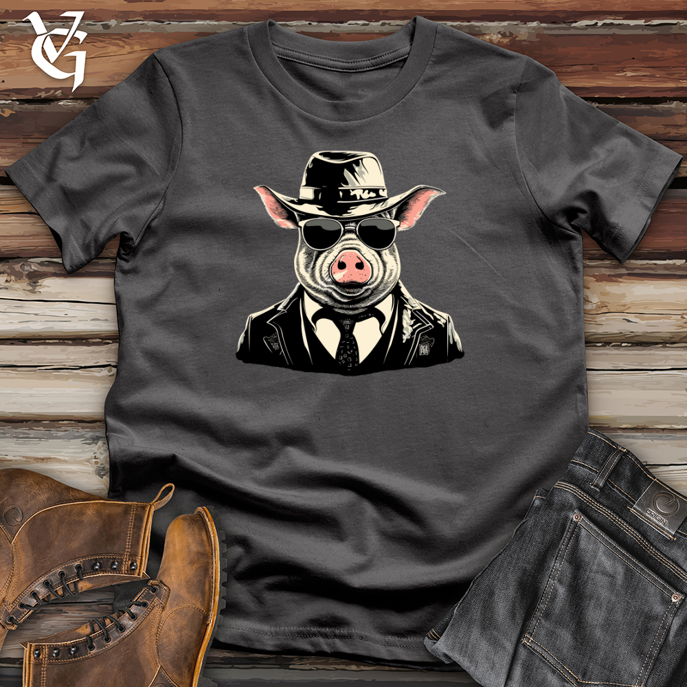 Retro Gangster Hog Softstyle Tee
