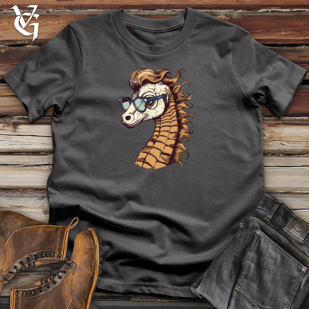 Seahorse Ocean Swell Hipster Hues Softstyle Tee