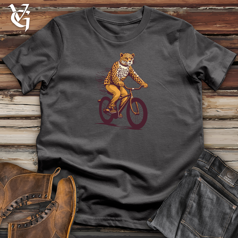 Cheetah Bicycle Chase Softstyle Tee