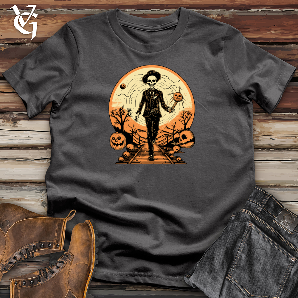 Curious Peach Haunter Softstyle Tee