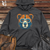 Retro Aviator Bear Bicycle Midweight Hooded Sweatshirt