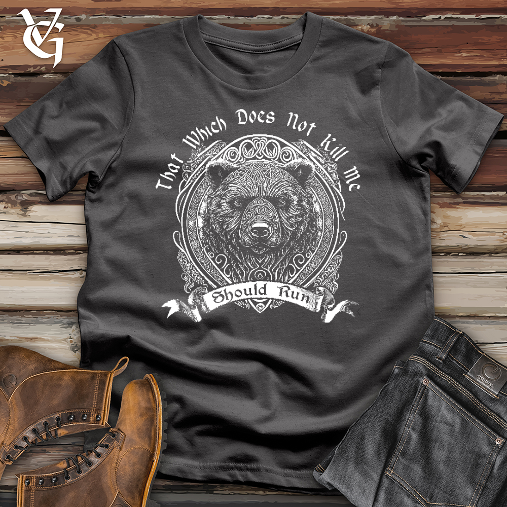 Should Run Vg Bear Softstyle Tee