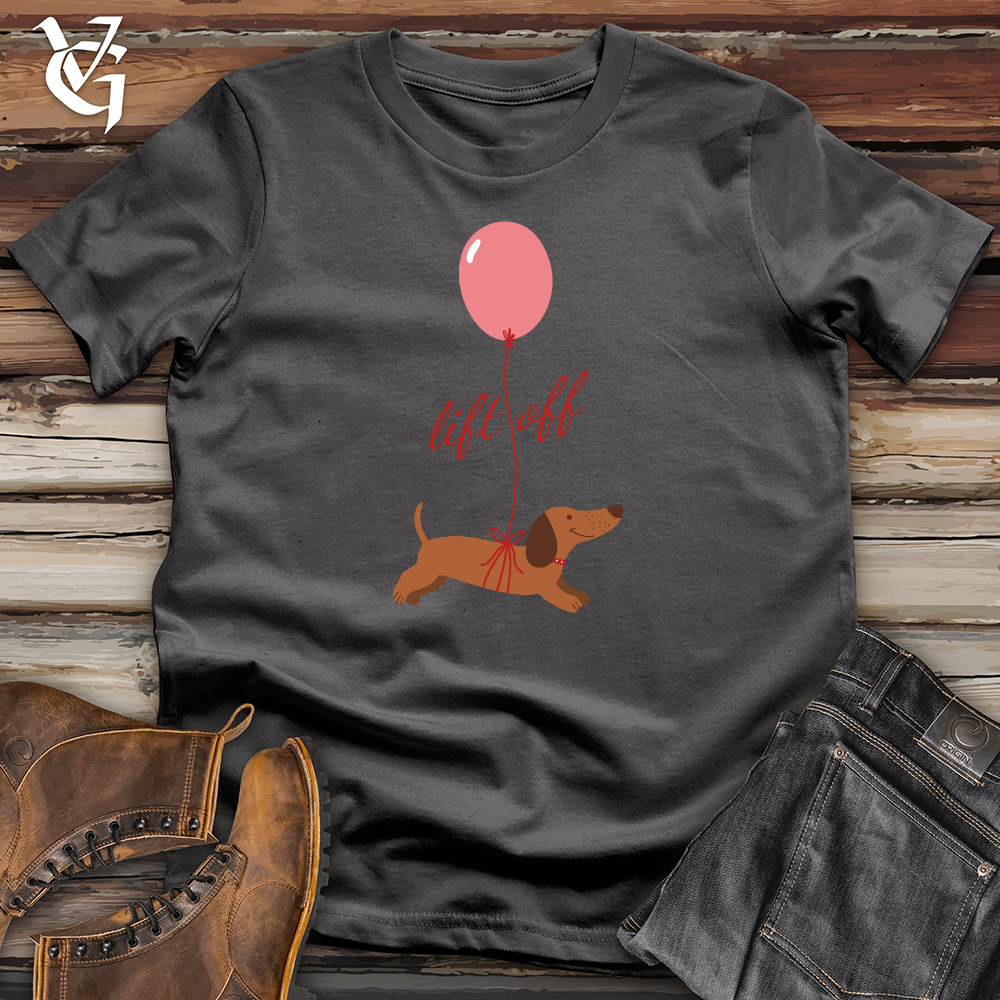 Weiner Dog Lift Off Softstyle Tee