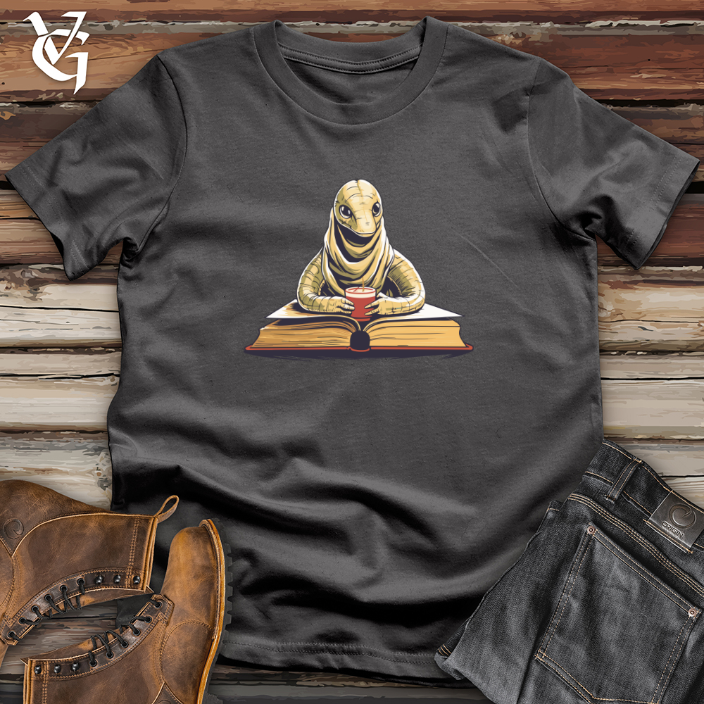 Serene Book Worm Softstyle Tee