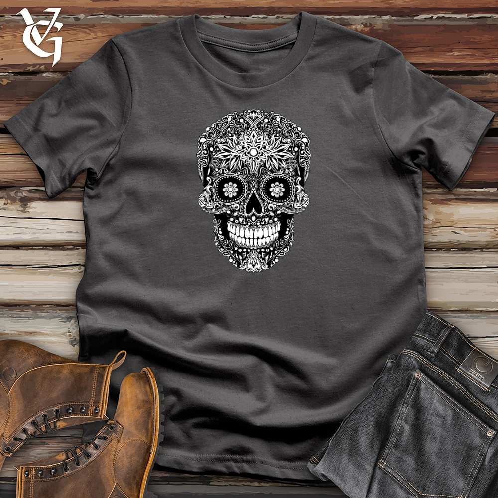 Mystic Mandala Skull Softstyle Tee