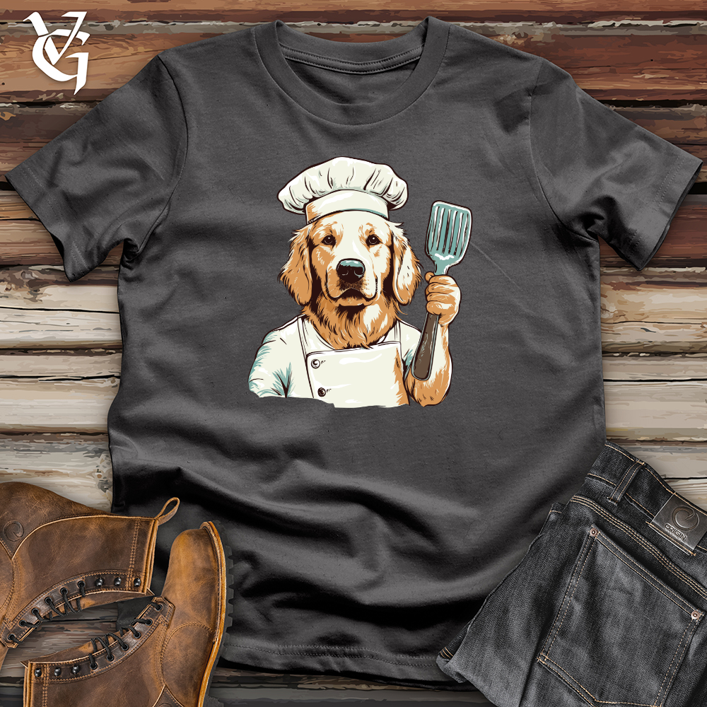 Chef Paw's Golden Retriever Softstyle Tee