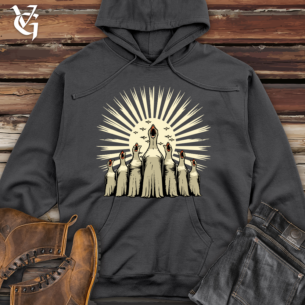Retro Gospel Flight Midweight Hooded Sweatshirt