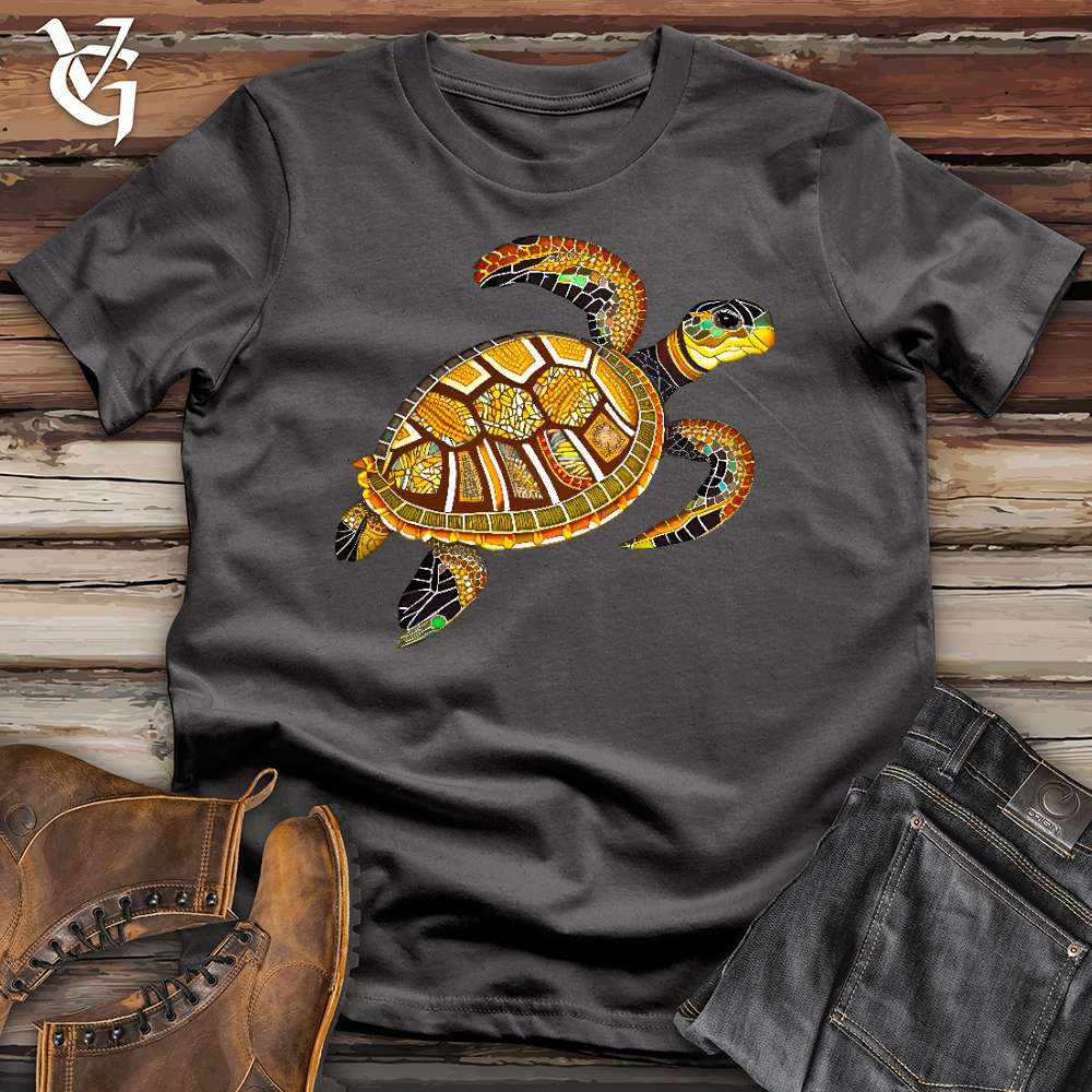 Sea Glass Turtle Softstyle Tee