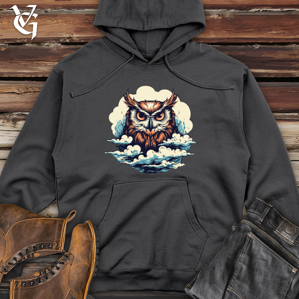 Mystic Clouded Owl Hoodie: Fly High in Comfort! - Viking Goods Company