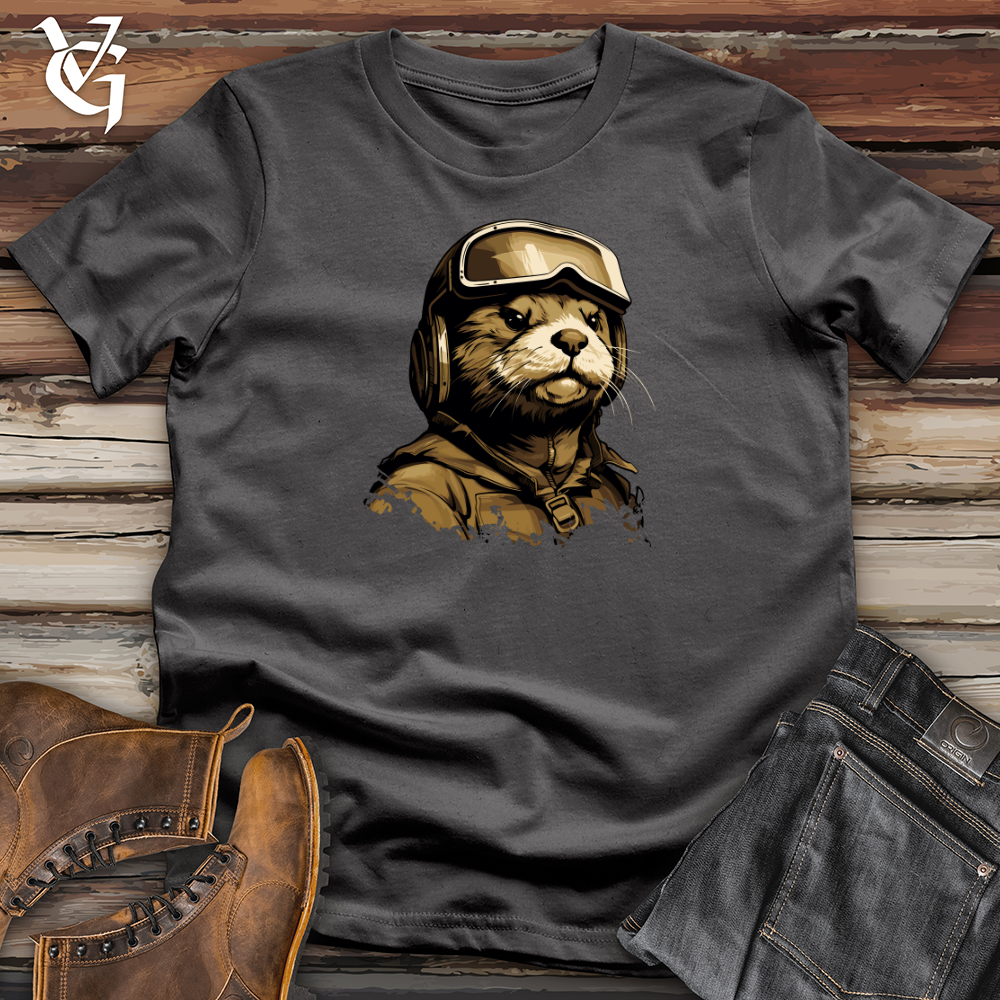 Otter Army Helmeted Prowess Softstyle Tee