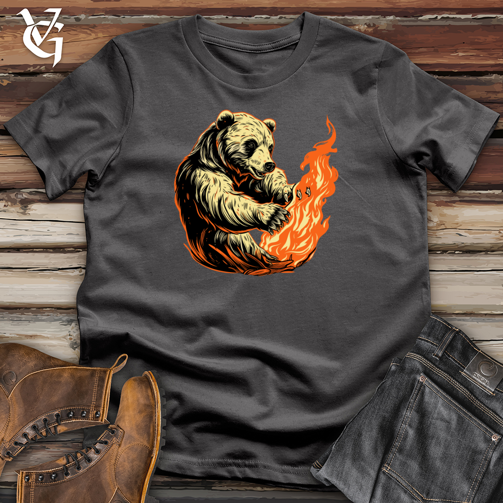 Retro Inferno Bear Softstyle Tee