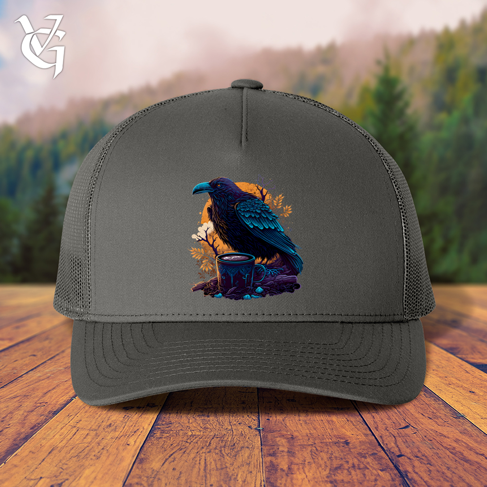Black Raven Coffee Trucker Cap