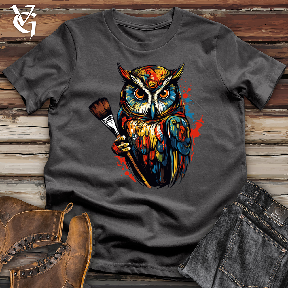Classic Painter Owl Softstyle Tee
