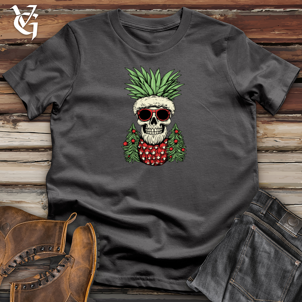 Retro Santa Pineapple Softstyle Tee