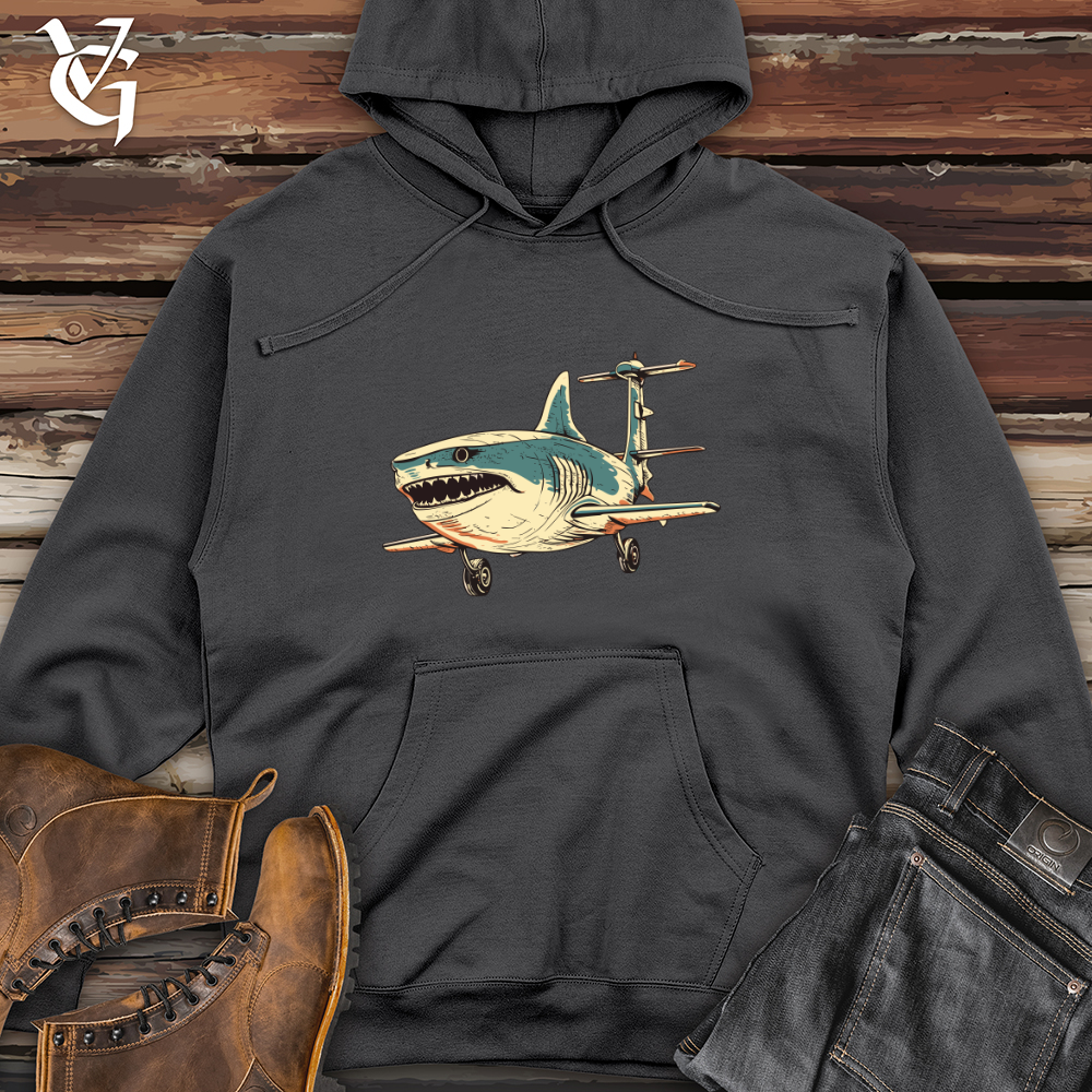 Retro HeliShark Midweight Hooded Sweatshirt