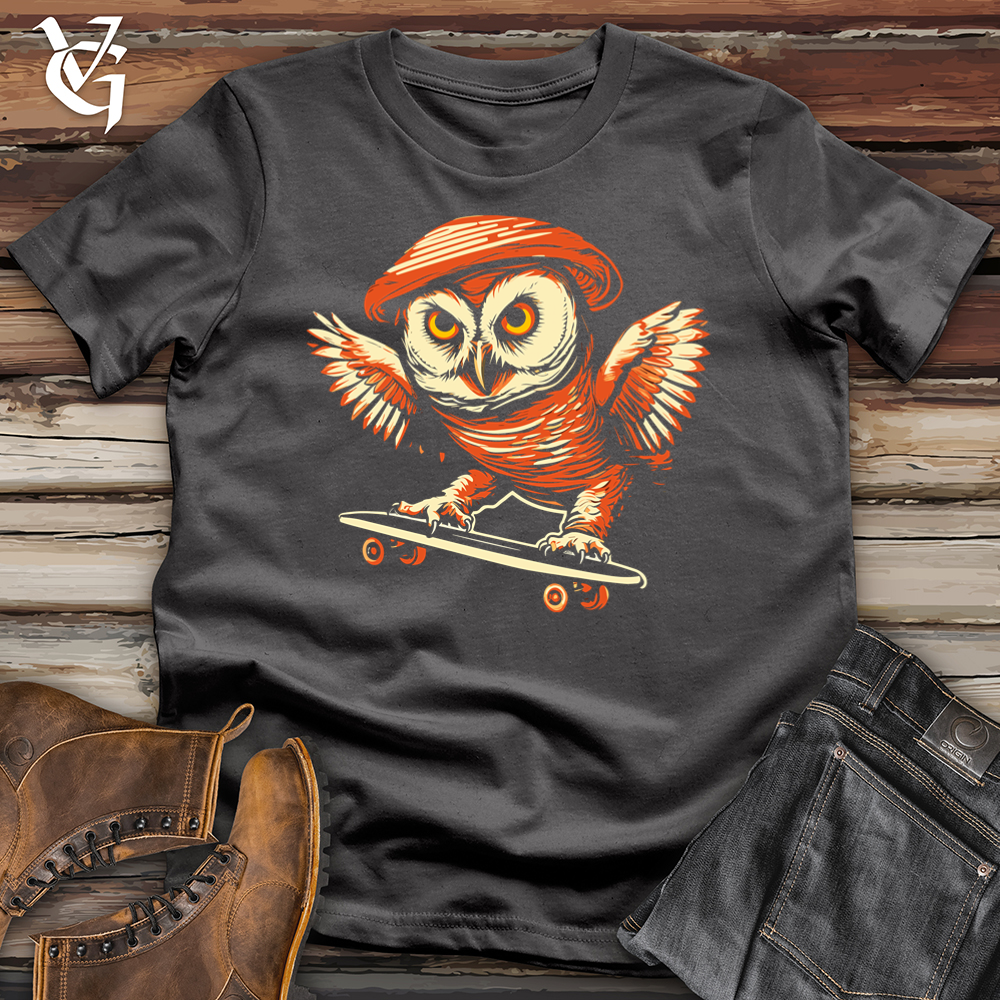 Owl Skate Boarder Softstyle Tee