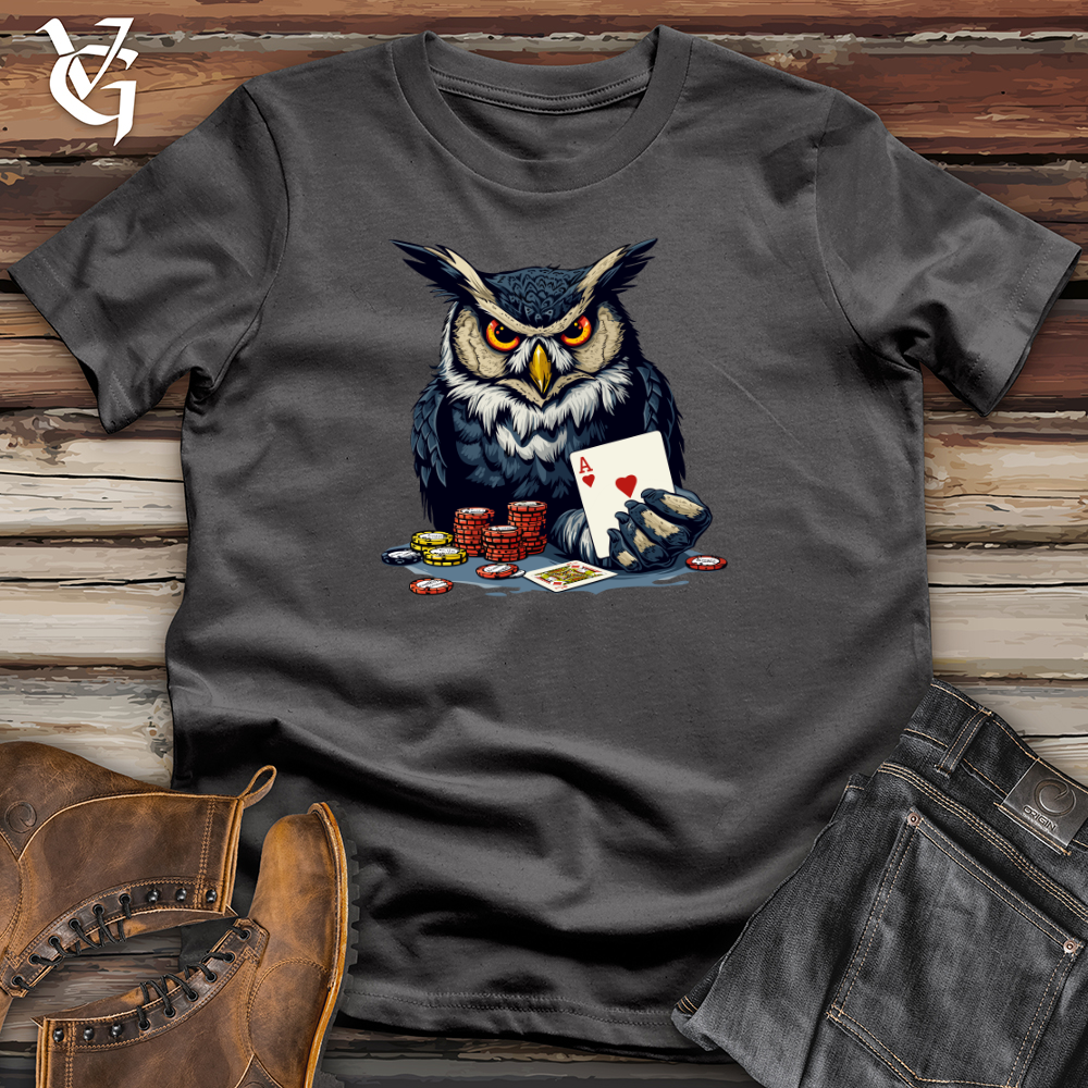 Black Jack Owl Softstyle Tee