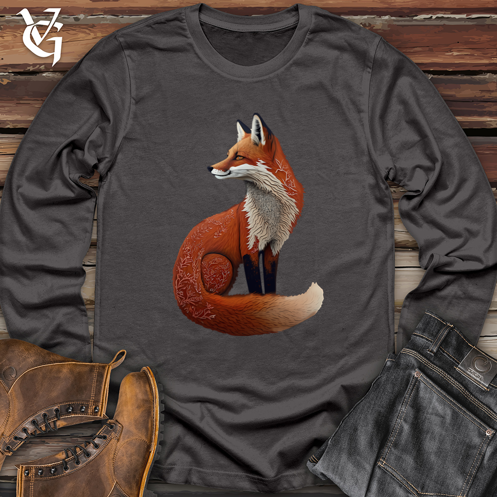 Forest Fox Softstyle Long Sleeve