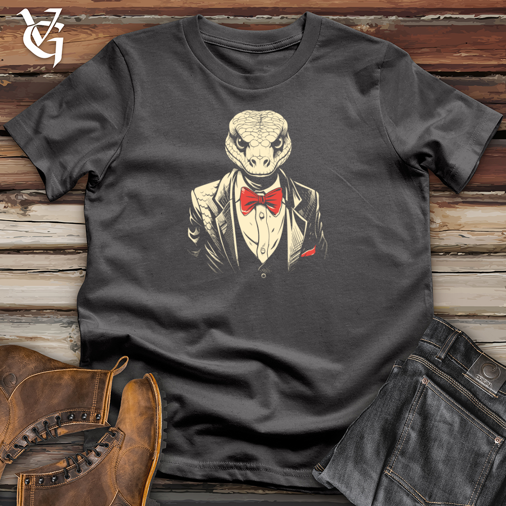 Retro Tuxedo Snake Softstyle Tee