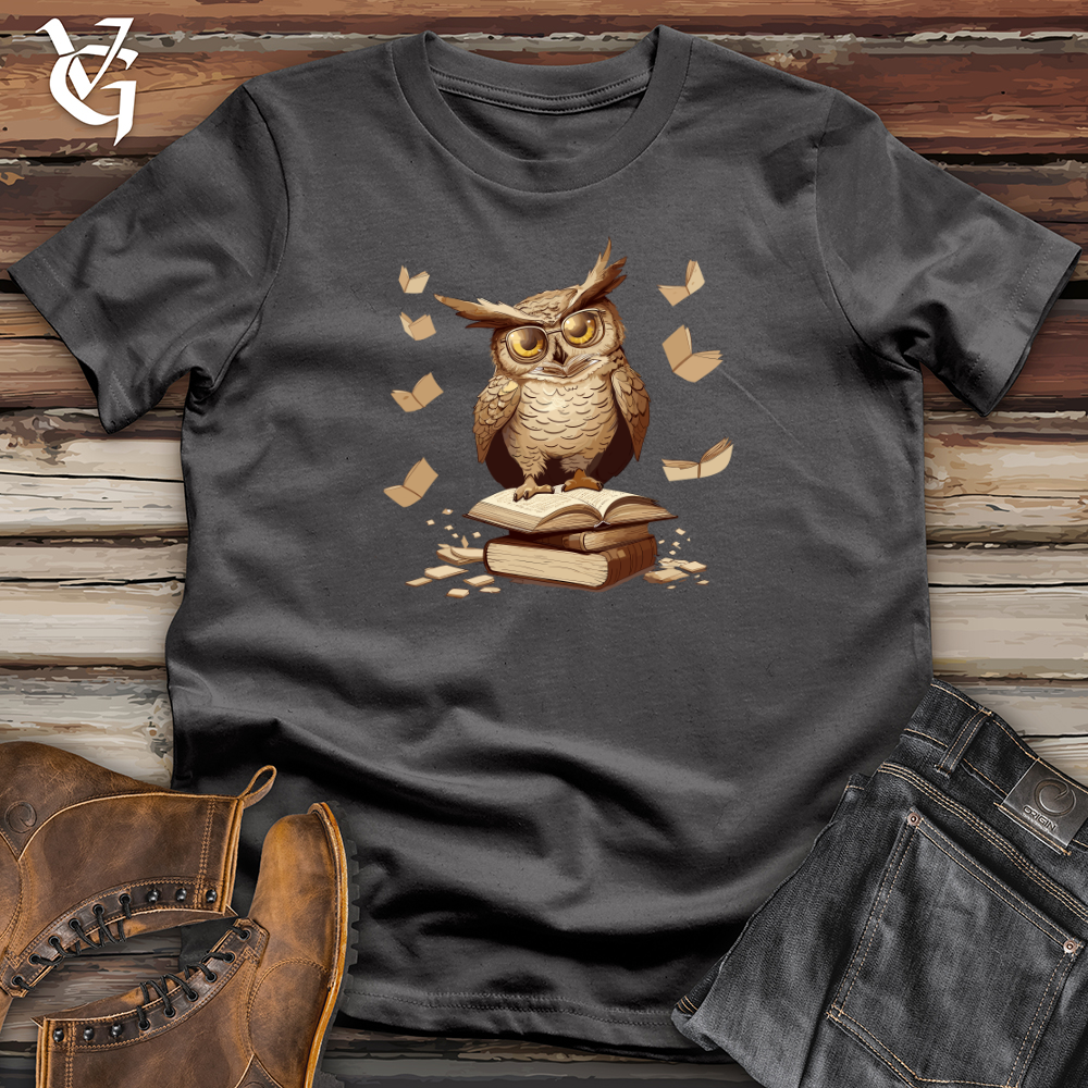 Owl Bookworm Adventure Softstyle Tee