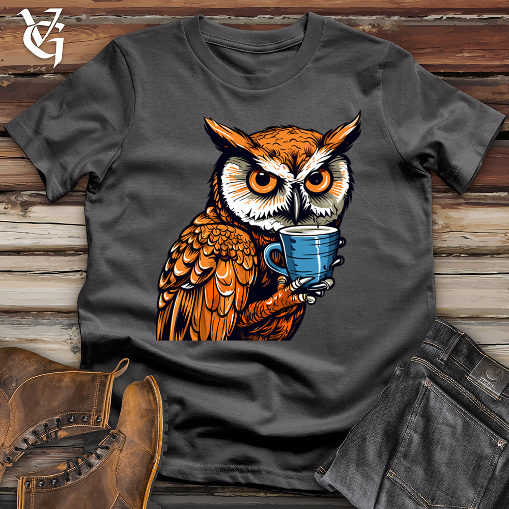 Caffeinated Owl Softstyle Tee
