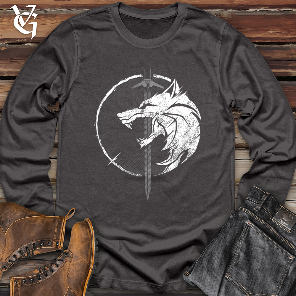 Sword and the Wolf Softstyle Long Sleeve