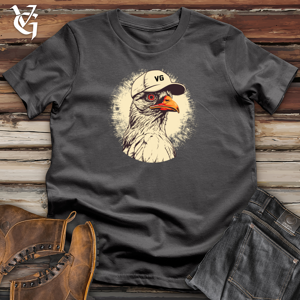 Baseball Batting Chicken Softstyle Tee