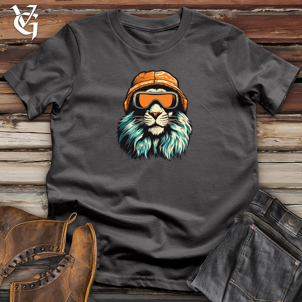 Retro Ski Mask Lion Softstyle Tee