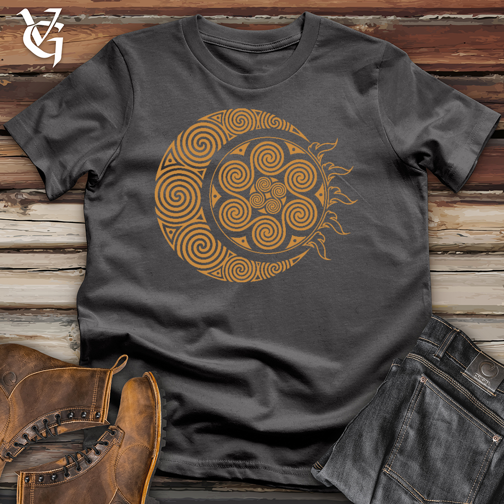 Spiral Celtic Moon 01 Softstyle Tee