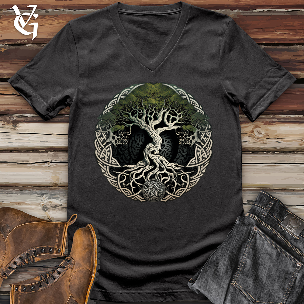 Tree of Life Viking V-Neck