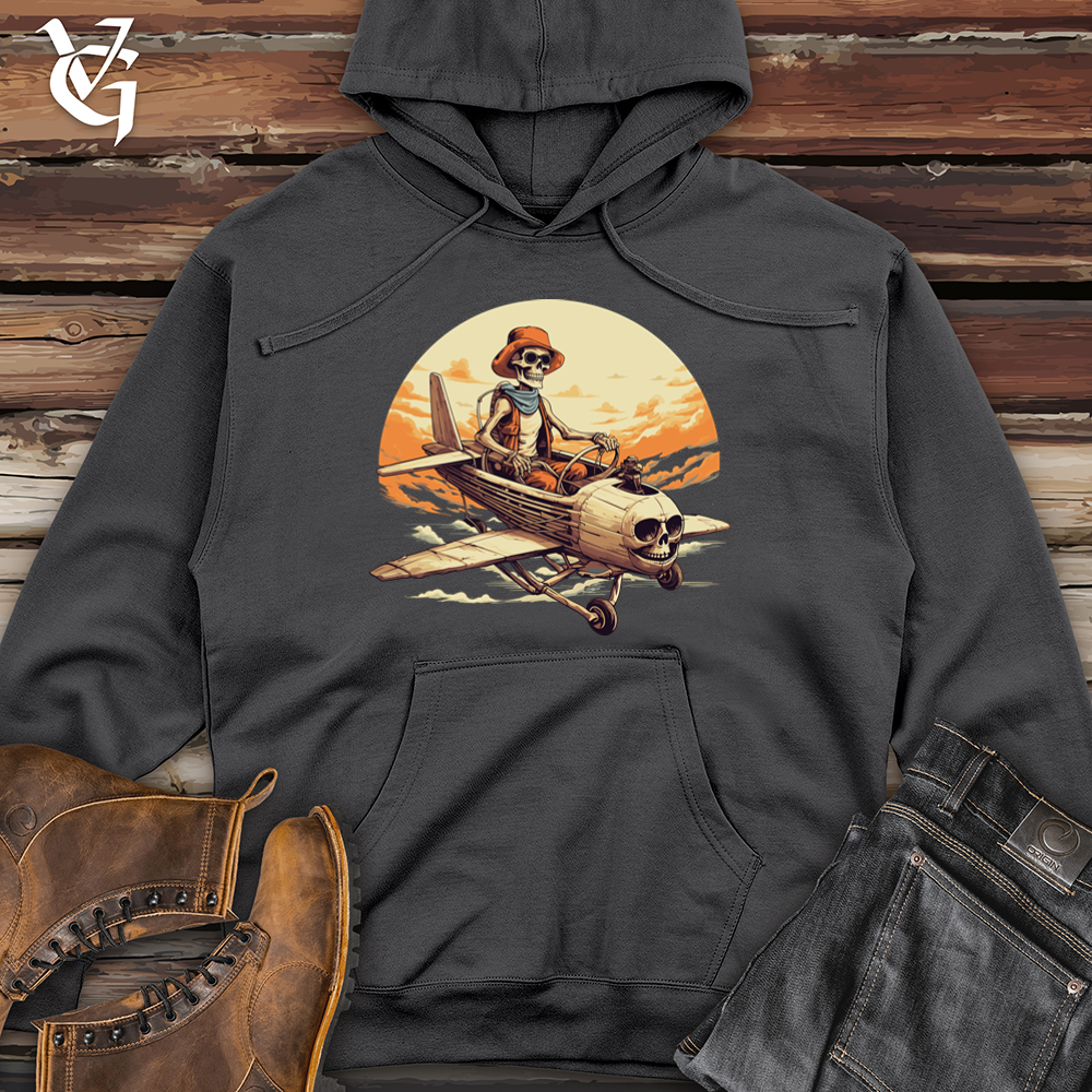 Surreal Sky Captain Midweight Hooded Sweatshirt