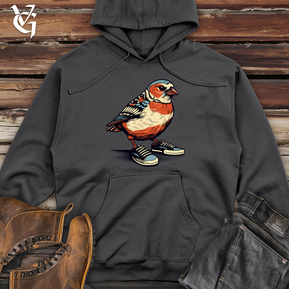 Finch Feathered Sneakers Midweight Hooded Sweatshirt