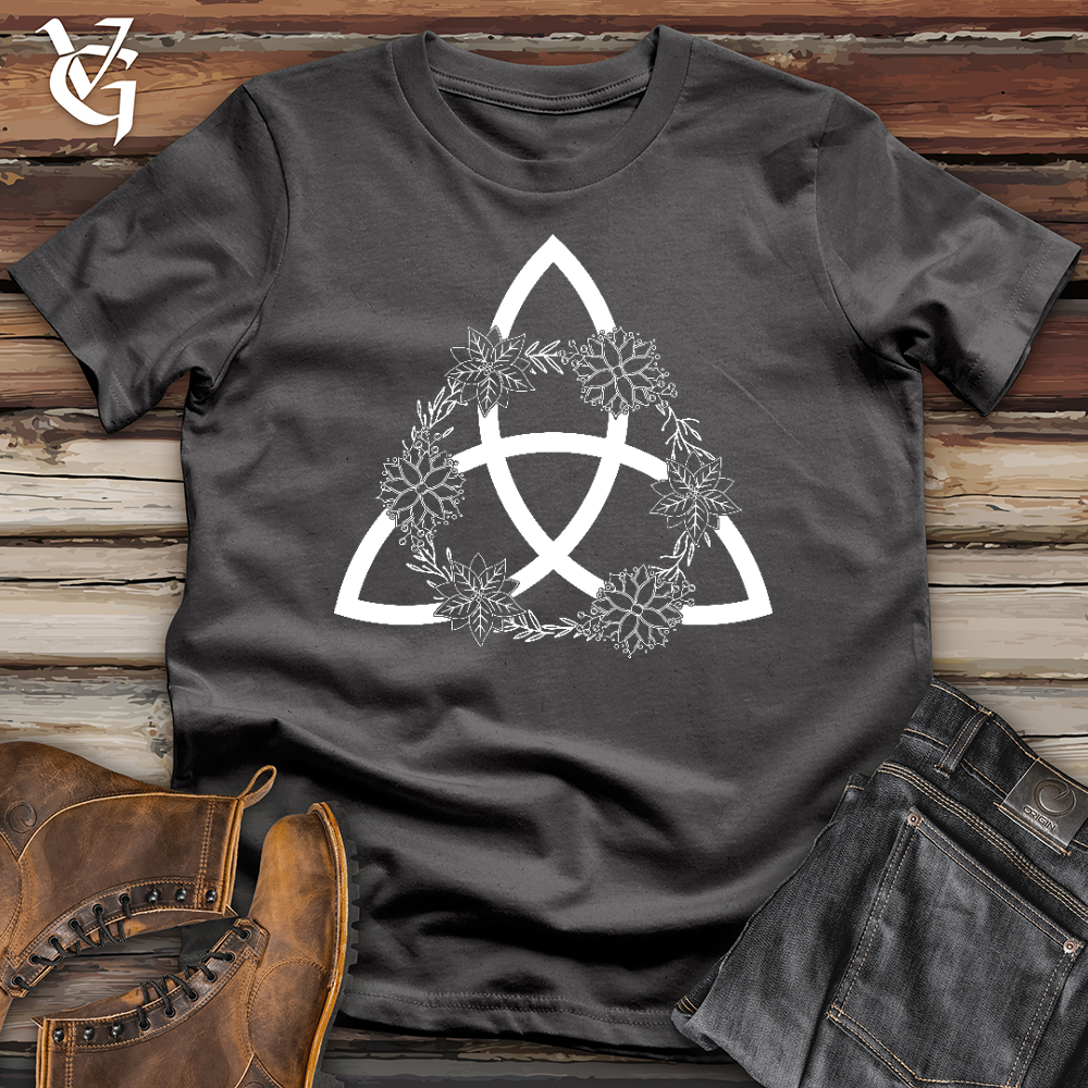 Trinity Wreath White Softstyle Tee