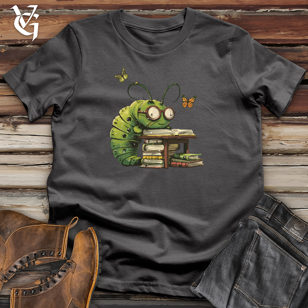 Caterpillar Bookworm Bliss Softstyle Tee