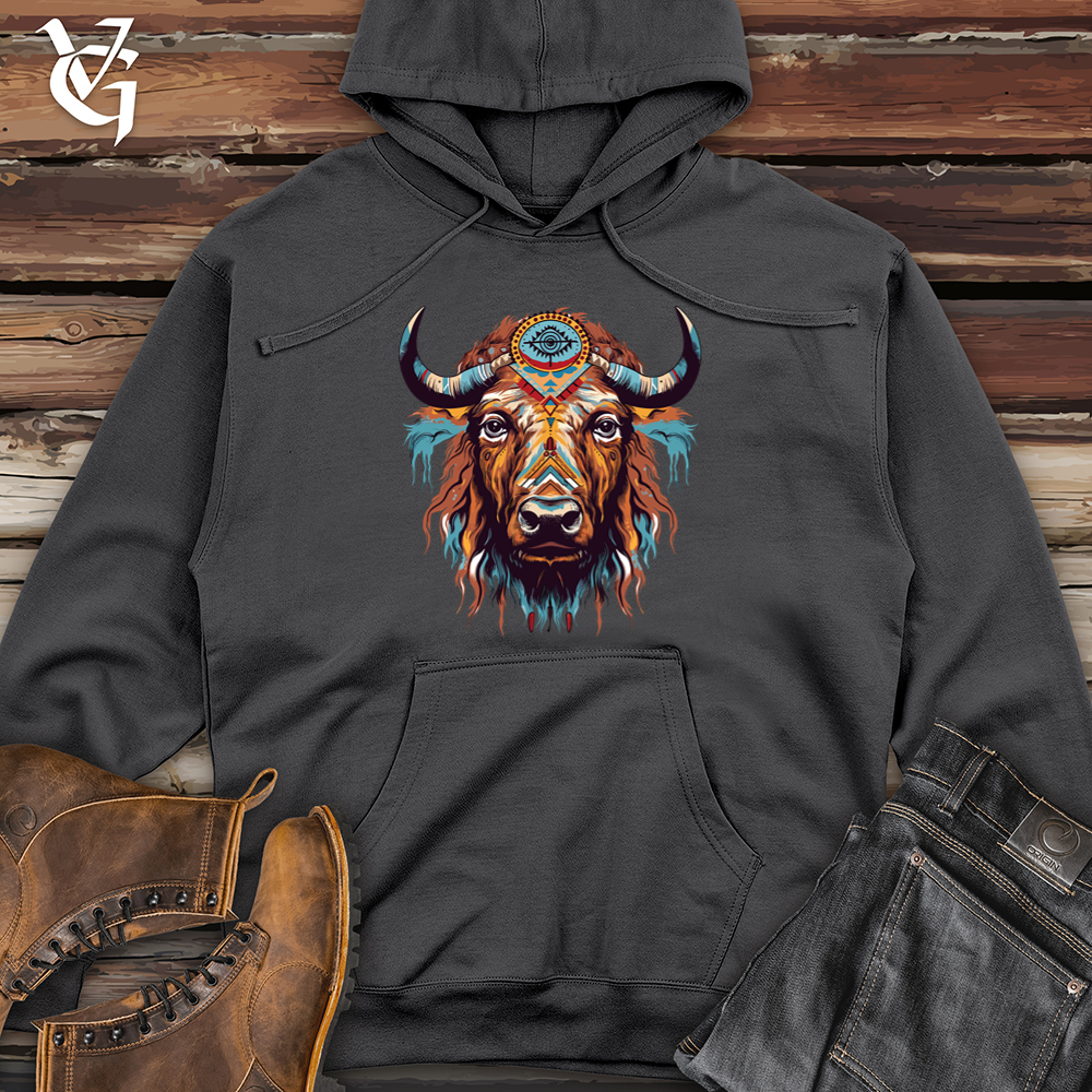 Vintage Hippy Buffalo Midweight Hooded Sweatshirt