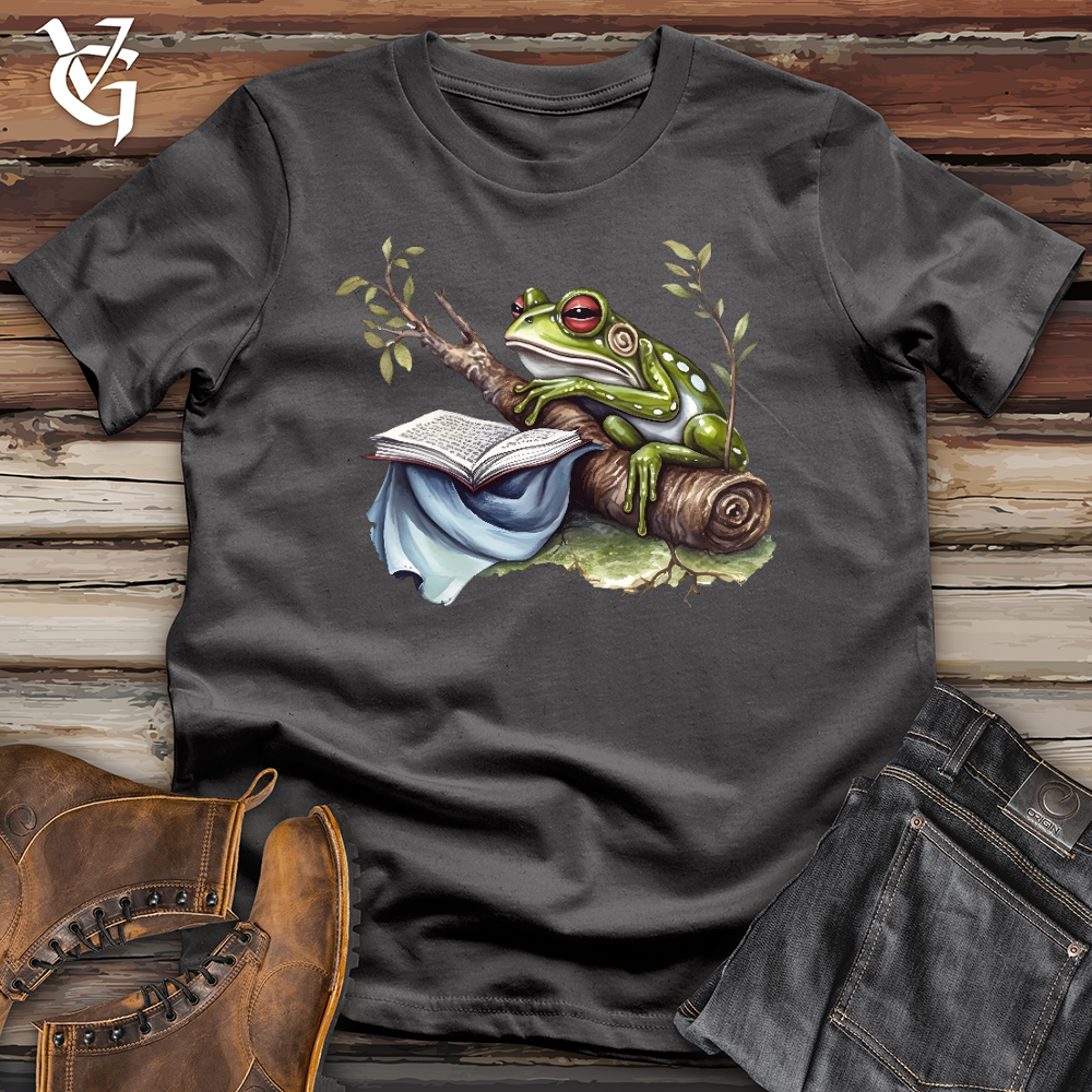 Frog Reader Softstyle Tee