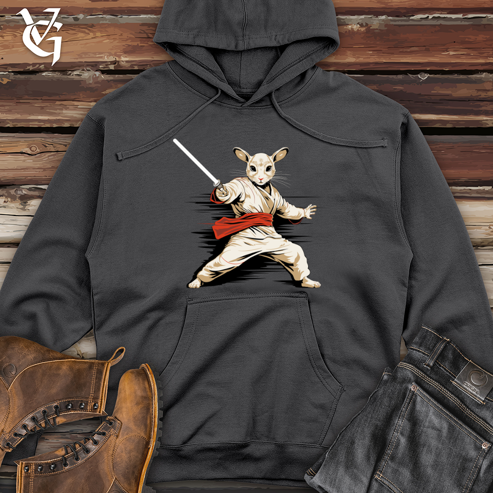 Mouse Warrior Midweight Hooded Sweatshirt